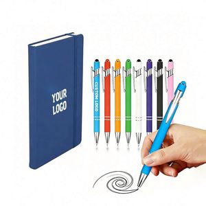 Wholesale Luxury Metal Office Ballpoint Promotion <b>Pen</b> Yellow <b>Tablet</b> Touch Personalized Advertising Gift Ball Point Logo - Product Image 1