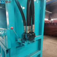 Compacteur hydraulique semi-automatique pour déchets et plastiques, presse à déchets, presse verticale pour cartons et bouteilles