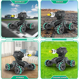 Auto RC Traxxas Stile 1/10 14CH 4WD con Funzione di Sparo e Spruzzo, Ruote Mecanum, Auto da Corsa ad Alta Velocità per Adulti - Product Image 3