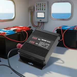 Aislador de Batería Dual Vevor 2P 250A 12V, Relé Inteligente Sensible al Voltaje, Conmutación Automática de Transferencia - Product Image 2