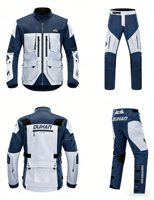 Pakaian Hiking Musim Dingin Pria Baru, Setelan Motor Anti Air, Jaket Balap Motocross Anti Jatuh dengan Pelindung