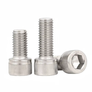 Tornillo Allen de Cabeza Hexagonal de Acero Inoxidable Marca M6, Largo de 6-60 mm, Clase 4.8/8.8/10.9/12.9 DIN, Alta Calidad - Product Image 2