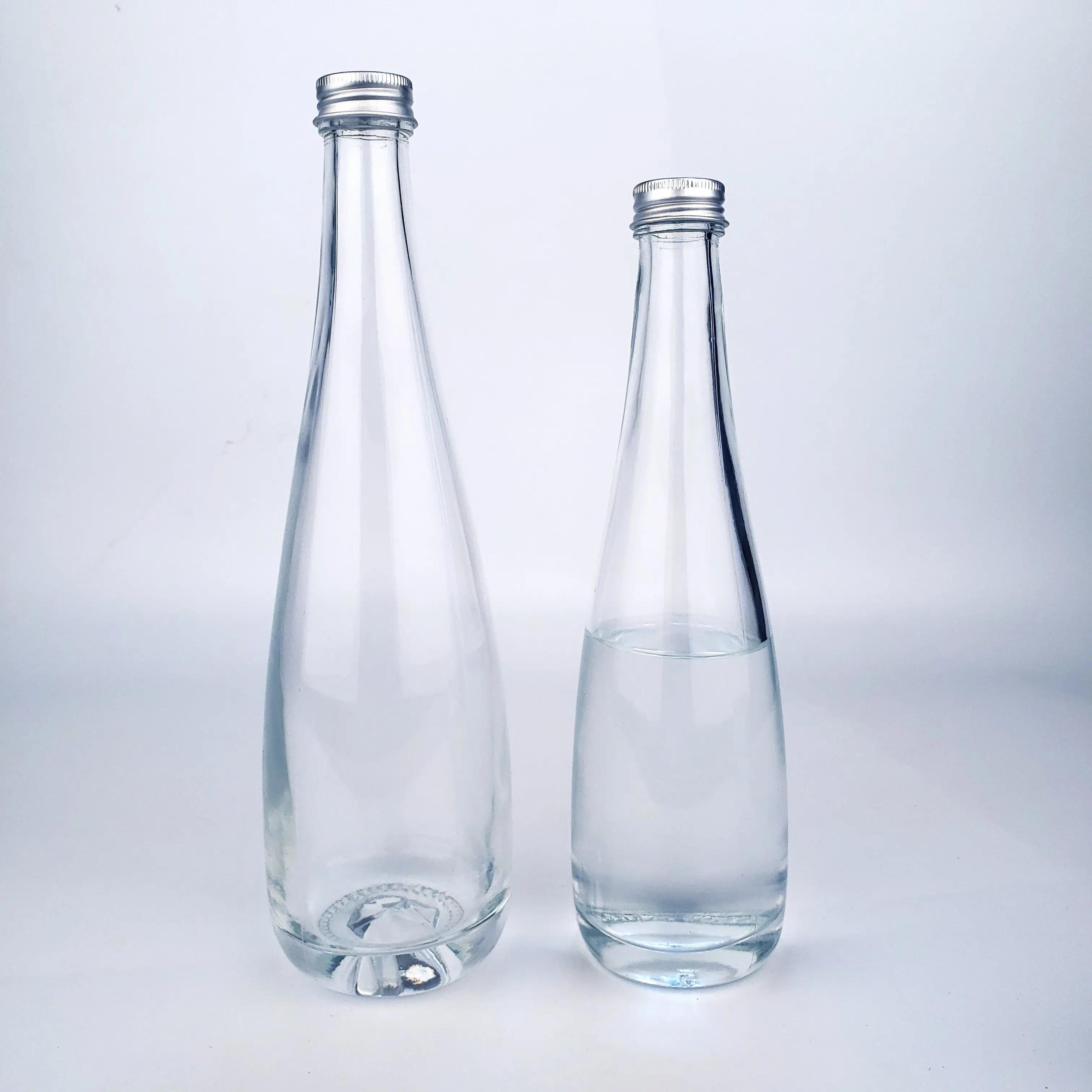 Benutzer definiertes Logo 330ml 500ml Mineral Mineral wasserglas flasche mit Schraub verschluss