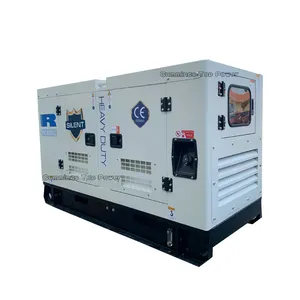 Cheap price small power 24KW 30KVA Global Warranty silent type Diesel Generator with weifang Ricardo engine