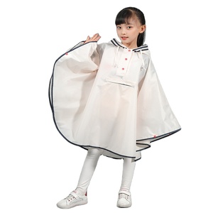 <span class=keywords><strong>Chubasquero</strong></span> para niños, capa para niñas, impermeable de Color sólido, <span class=keywords><strong>chubasquero</strong></span> bonito para niños, Poncho impermeable ligero e impermeable para bebés - Product Image 1