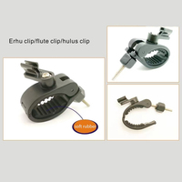 N100E ERHU Flûte Clarinette Instrument Microphone Clips pour Accrocher Instrument MIC Pickup Convient pour AKG Transmetteur sans fil