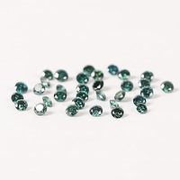 Moissanite en vrac de forme cœur de couleur verte créée en laboratoire, clarté VVS-VS, 1ct 2ct 3ct, certificat GRA