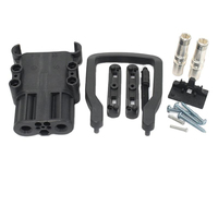 Connecteurs de batterie REMA 80A/160A/320A 150V Connecteur d'alimentation de chariot élévateur Prise industrielle de charge pour transpalettes électriques