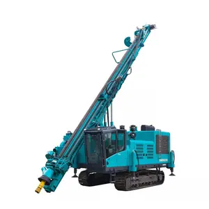 SWDA250C 30m Hydraulic Integrated DTH Mining Air Compressor Drill/Drilling Rig Machine