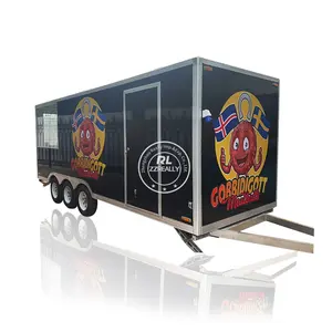 2024 Most Popular Concession Trailer Hot Dog Food Cart FOOD TRUCK FOR SALE USA Fast Food Truck for Sale Europe