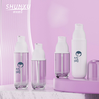 Emballage cosmétique en gros : flacon de toner en plastique blanc, flacon de crème solaire, flacon vaporisateur fin, flacon de spray cosmétique avec pompe à lotion
