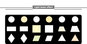 Réglable spot lumineux forme/taille/netteté/<span class=keywords><strong>directions</strong></span> a mené la lumière de rail de voie de led projecteur projecteur de GOBO avec 6 brevets - Product Image 6