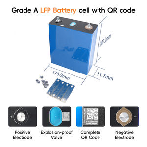 Polonya Stok 3.2v 280ah Lifepo4 10000 Döngülü Lityum İyon Güneş Enerjisi Bataryası 280ah 314ah Lifepo4 Ev Enerji Depolaması için Batarya - Product Image 2