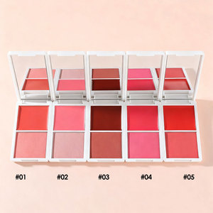 <span class=keywords><strong>Duo</strong></span> de blush en gros, maquillage pour les joues, blush crème végétalien, palette de blush, marque privée - Product Image 3