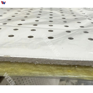 Panneau acoustique perforé écologique moderne BREEAM 3 étoiles, recyclé, pour la rénovation de bâtiments écologiques au Royaume-Uni, salon et hôtel - Product Image 3