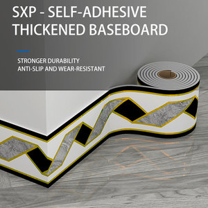 Moldura Autoadhesiva para Sillas, Adhesivo Decorativo para Pared con Diseño de Mármol, Impermeable, Fácil de Pegar y Despegar, para <span class=keywords><strong>Cocina</strong></span>, Baño y Decoración del Hogar - Product Image 4
