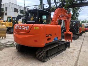 Mini-excavatrice sur chenilles Hitachi ZX60 pour la construction avec moteur, pompe et boîte de vitesses haute performance - Product Image 6