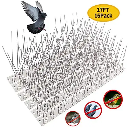 Factory price Durable and sturdy waterproof stainless steel metal pigeon bird spike