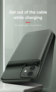 Coque <span class=keywords><strong>Batterie</strong></span> <span class=keywords><strong>Externe</strong></span> 4800 mAh à Clip Arrière Matériau ABS+TPU USB pour <span class=keywords><strong>iPhone</strong></span> 12 13 14 15 15 <span class=keywords><strong>Plus</strong></span>, Banque d'Alimentation Sans Fil pour <span class=keywords><strong>iPhone</strong></span> 12 - Product Image 3