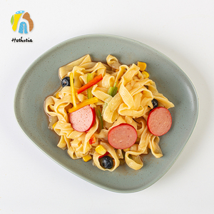 Nouilles d'adhésion à la sauce épaisse Shirataki Keto Friendly Forme de tagliatelle de <span class=keywords><strong>konjac</strong></span> végétalienne instantanée sans gluten avec saveur d'avoine - Product Image 6