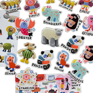 Promotional Souvenir Gifts 3D Acrylic Fridge Magnet Custom Handmade Eco-friendly Strong Magnetic for Home Decor Magnets - Product Image 6