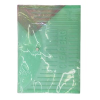 Carpeta de Documentos Impermeable de Plástico en Oferta, Bolsa Transparente con Botón a Presión, Tamaño FC, Varios Colores