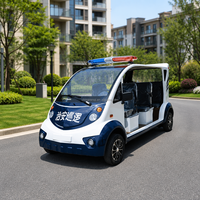 Véhicule de patrouille électrique 4 places pour la sécurité communautaire, véhicule utilitaire 72V, patrouille des centres de villégiature, campus, hôtels