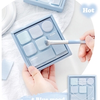 Nouveau design innovant Hot Mini Gradient Sticky Notes Palette de fard à paupières Notes autocollantes de couleur saisonnière