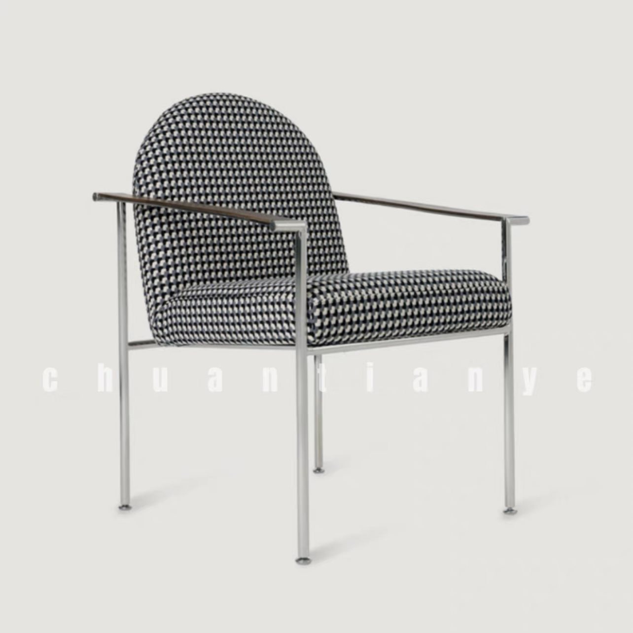 black and white (armchair)