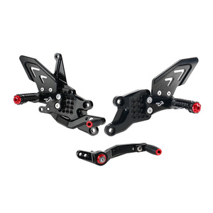 YAMAHA YZF-R7 2021-2023motosiklet aksesuarları için CNC ayarlanabilir arka seti ayak istirahat rearset footrest (alüminyum alaşım) - Product Image 4