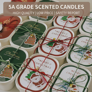 Ensemble cadeau de Noël fait main personnalisé, articles décoratifs transfrontaliers, bougie, bougie parfumée de Noël, cadeau de fête - Product Image 4