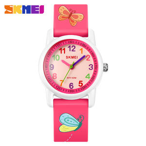Skmei montre électronique à quartz étanche 16mm bracelet en silicone montre de dessin animé pour enfants pour garçons filles vente à chaud - Product Image 5