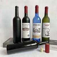 Botella de Vino Redonda de Color Ámbar para Champán, 750 ml, Botella de Vidrio para Vino, Venta al por Mayor