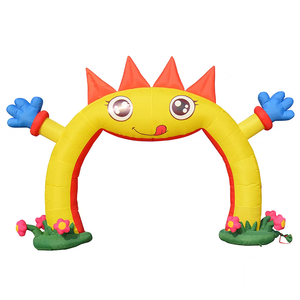 Quảng cáo ngoài trời Inflatable lối vào vòm Inflatable đua bắt đầu kết thúc dòng bóng vòm cho tổ chức sự kiện - Product Image 5