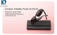 Lunettes Intelligentes MT6 avec Caméra IA, Enregistrement Photo/Vidéo/Audio 8MP, Transfert Multimédia WiFi, Microphones Dual ENC, BLE 5.4, Lunettes Quotidiennes Intelligentes