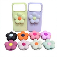 Nouveau design magnétique floral - Support de bureau rétractable à adsorption magnétique ultra-forte compatible