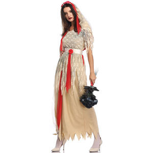 Precio de fábrica Halloween <span class=keywords><strong>cadáver</strong></span> novia disfraces mujeres adultos Zombie Halloween ropa bruja Halloween vestido - Product Image 2