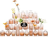 Vases à bourgeons en vrac Vases en verre mignons pour centres de table Mini vase vintage pour décorations de mariage