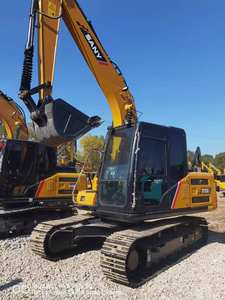 Pelle sur chenilles SANY 13.5Ton SY135C marque originale excellente Performance utilisé équipement mécanique moteur boîte de vitesses pompe - Product Image 2