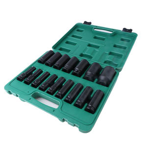 ชุดซ็อกเก็ตอื่นๆ 16 ชิ้น ขนาด 1/2 นิ้ว หัวหกเหลี่ยม สีดำออกไซด์ ชุดเครื่องมือซ่อมรถยนต์สำหรับช่าง - Product Image 1