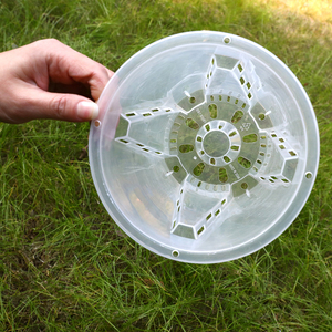 4 4.7 5.5 6.3 <span class=keywords><strong>Pots</strong></span> d'orchidées transparents en plastique <span class=keywords><strong>transparent</strong></span> <span class=keywords><strong>pour</strong></span> plantes - Product Image 4