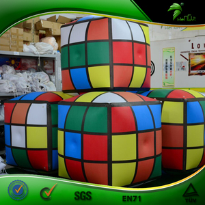 Globo tipo <span class=keywords><strong>Rubik</strong></span> inflable, globo en forma de <span class=keywords><strong>Rubik</strong></span>, cubo mágico inflable - Product Image 4