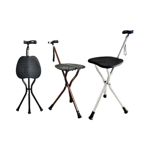 Canne <span class=keywords><strong>de</strong></span> marche avec lumière, <span class=keywords><strong>chaise</strong></span>-canne avec siège pour une utilisation durable - Product Image 5