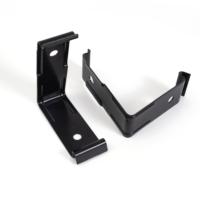 Clips de fixation personnalisés pour caisses en tôle, avec ressort, pour caisses en bois, avec revêtement noir