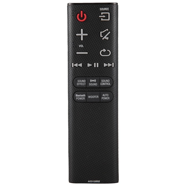 Ah59-02692E Remote Control for Samsung Audio Soundbar System Ah59-02692E Ps-Wj6000 Hw-J355 Hw-J355/Za Hw-J450 Hw-J450/Za Hw-J550