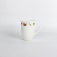 Service de vaisselle en porcelaine de Noël, 24 pièces, ensemble de vaisselle en céramique, ensemble d'assiettes