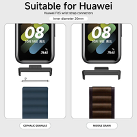 Connecteur de bracelet de montre en acier inoxydable en métal de haute qualité adaptateur de bracelet de montre intelligente pour Huawei Fit 3/Fit 4/Fit 4Pro 20mm 22mm