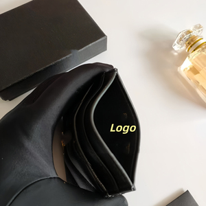 <span class=keywords><strong>Porte</strong></span>-<span class=keywords><strong>monnaie</strong></span> en <span class=keywords><strong>cuir</strong></span> PU pour femmes, avec logo personnalisé, sans fermeture et <span class=keywords><strong>porte</strong></span>-cartes de crédit, idéal pour les cadeaux d'entreprise - Product Image 3