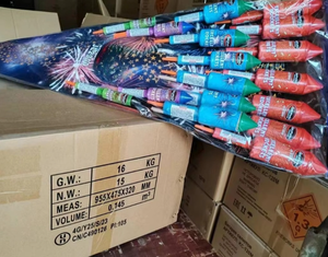 Feux d'artifice réalistes de type fusée géante pour l'extérieur, pour le Nouvel An, Noël, Halloween, en promotion ; Taux de prise de vue <span class=keywords><strong>photo</strong></span> complet - Product Image 3