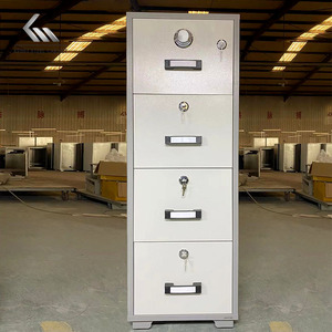 Bán buôn 4 ngăn kéo chống cháy Tủ tập tin cho các tài liệu chống cháy tủ khóa kỹ thuật số cho văn phòng sử dụng Trung Quốc két - Product Image 4